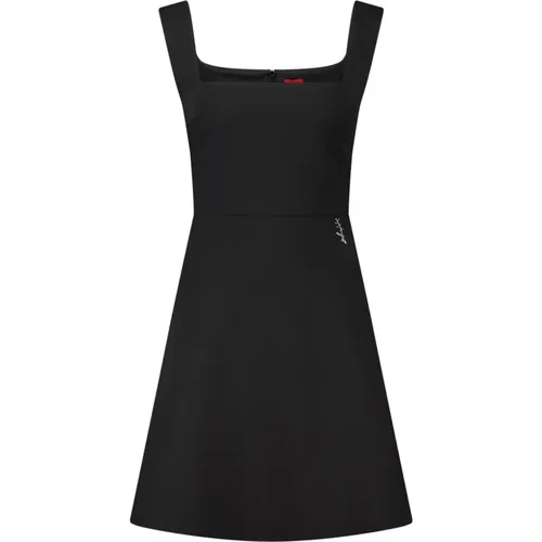 A-Linie Minikleid Kasanka , Damen, Größe: L - Hugo Boss - Modalova