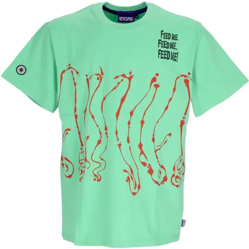 Lime Dripper Tee Kurzarm T-shirt - Octopus - Modalova