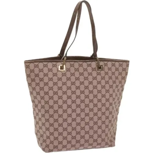 Pre-owned Canvas gucci-bags , female, Sizes: ONE SIZE - Gucci Vintage - Modalova