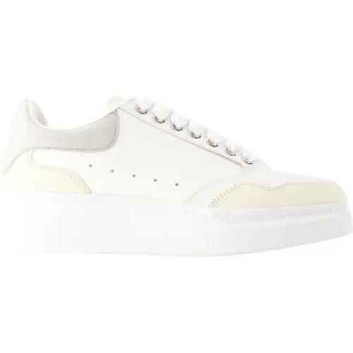 Leather sneakers , female, Sizes: 4 UK - alexander mcqueen - Modalova