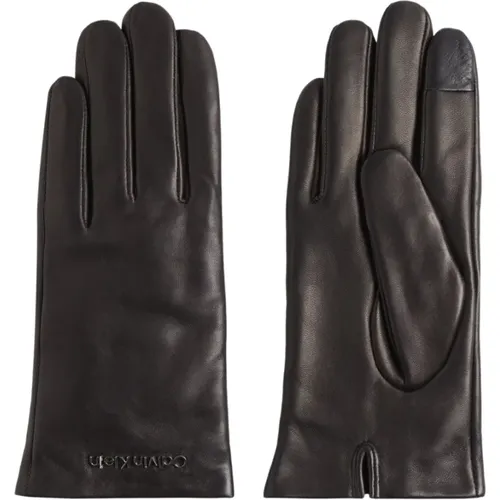 Schwarze Damen Handschuhe - Calvin Klein - Modalova