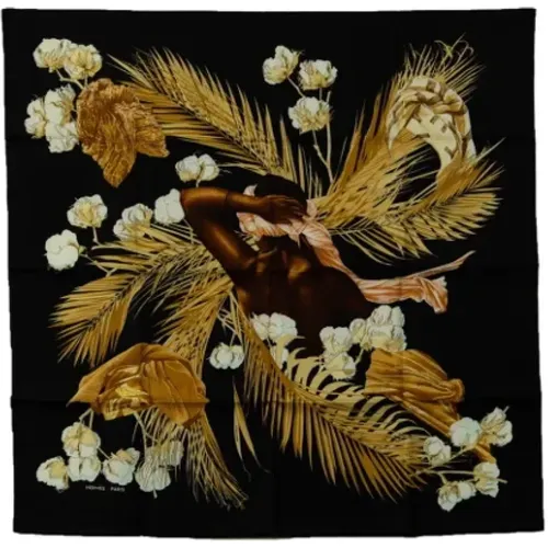 Pre-owned Silk scarves , female, Sizes: ONE SIZE - Hermès Vintage - Modalova