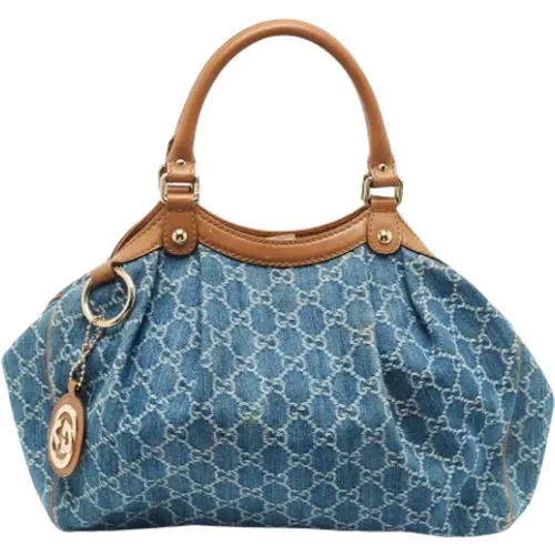 Pre-owned Denim gucci-bags , female, Sizes: ONE SIZE - Gucci Vintage - Modalova