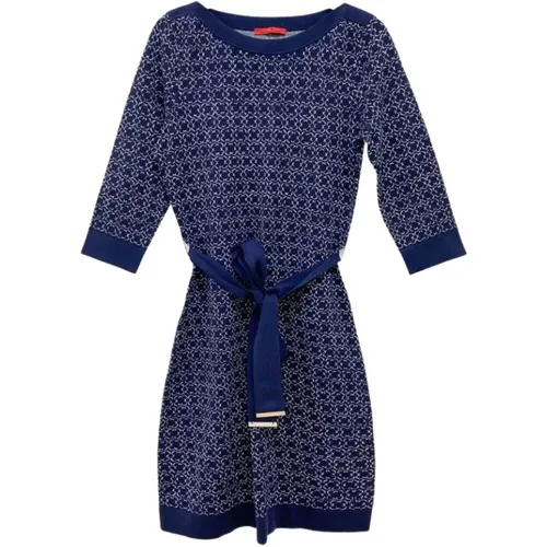 Jacquard Rosetta Seal Dress , female, Sizes: M, XS - Carolina Herrera - Modalova