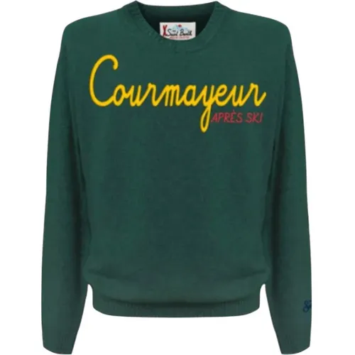 Crew Neck Sweater Courmayeur , male, Sizes: S, L - MC2 Saint Barth - Modalova