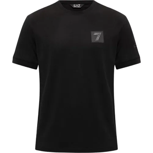 T-Shirt , Herren, Größe: L - Emporio Armani EA7 - Modalova