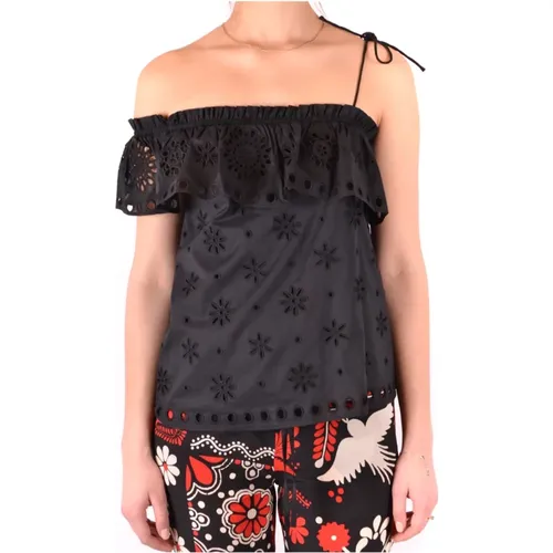 Top Kleidung rr0aa00kpwh0no , Damen, Größe: S - RED Valentino - Modalova