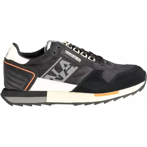 Sports Sneakers with Contrasting Details , male, Sizes: 6 UK, 10 UK, 7 UK, 9 UK, 11 UK, 8 UK - Napapijri - Modalova