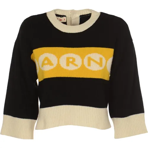MultiColour Sweaters for Women , female, Sizes: XS - Marni - Modalova