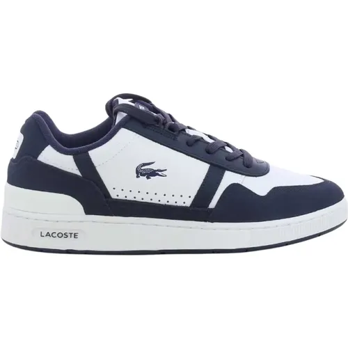 Blaue T-Clip Herrenschuhe , Herren, Größe: 40 1/2 EU - Lacoste - Modalova