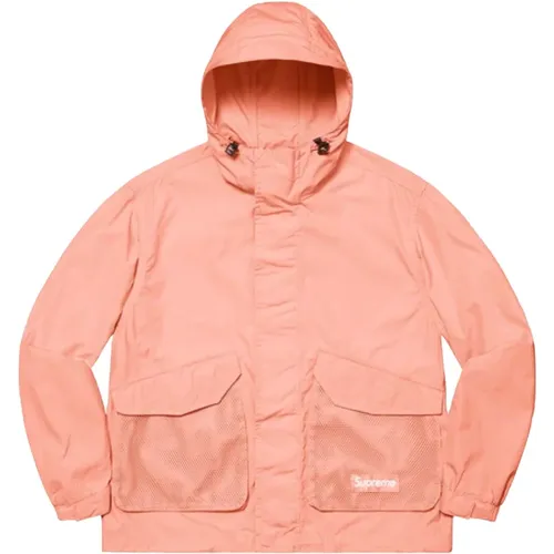 Limitierte Auflage Mesh Cargo Jacke Rosa - Supreme - Modalova