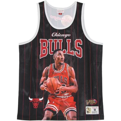 Chicago Bulls Tank Top Scottie Pippen , Herren, Größe: S - Mitchell & Ness - Modalova