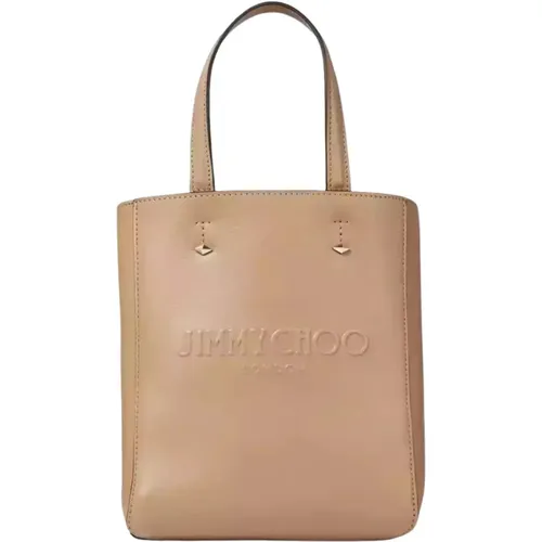 Beige Lenny Tote Bag , female, Sizes: ONE SIZE - Jimmy Choo - Modalova