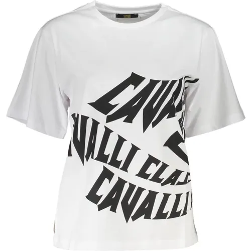 T-Shirts , Damen, Größe: S - Cavalli Class - Modalova