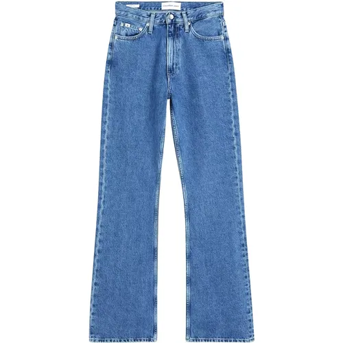 Authentische Bootcut Jeans , Damen, Größe: W27 - Calvin Klein - Modalova