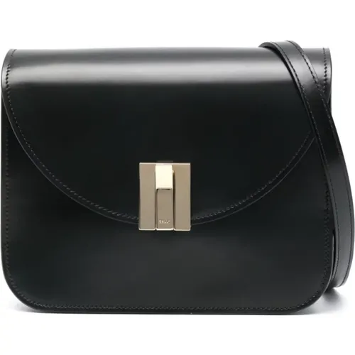 Brushed Leather Shoulder Bag , female, Sizes: ONE SIZE - Bally - Modalova