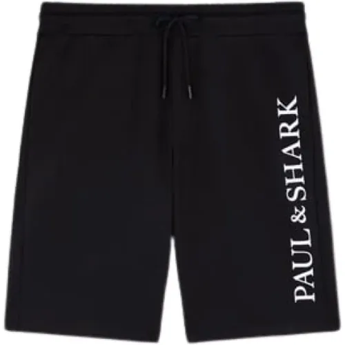 Cotton Regular Fit Shorts , male, Sizes: S - PAUL & SHARK - Modalova