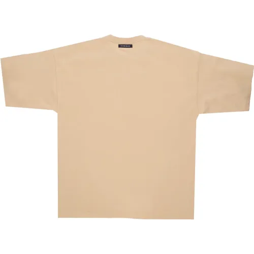 Oversize Air Sesame T-Shirt , Herren, Größe: L - Nike - Modalova