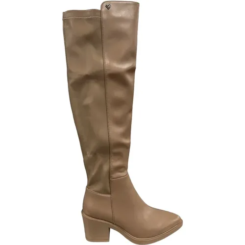 Leather Boots , female, Sizes: 2 UK, 5 UK, 8 UK, 3 UK, 7 UK, 6 UK, 4 UK - Braccialini - Modalova