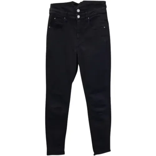 Schwarze High-Waist-Jeans, Hervorragender Zustand - Isabel Marant Pre-owned - Modalova