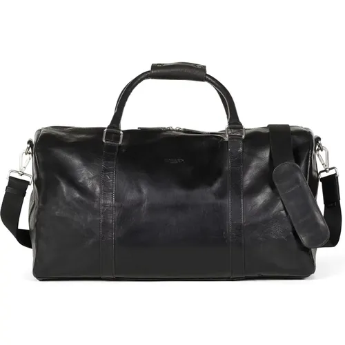 Schwarze Leder-Wochenendtasche - Howard London - Modalova