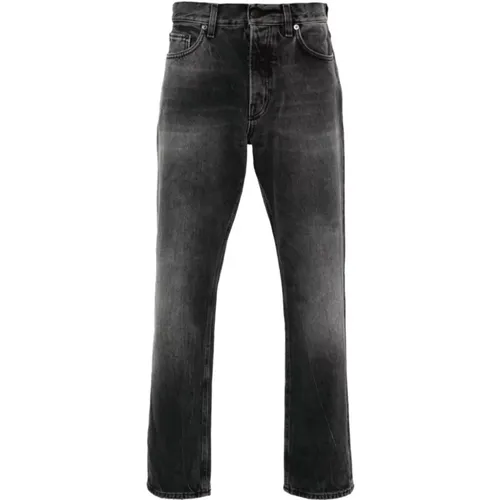 Slim Gerades Jeans für Männer , Herren, Größe: W34 - Haikure - Modalova