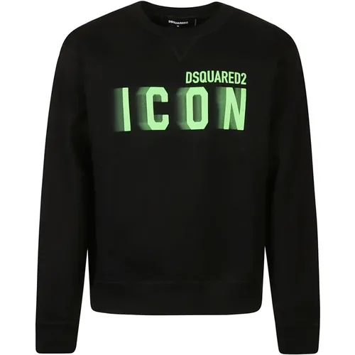 Cool Fit Sweatshirt , Herren, Größe: 2XL - Dsquared2 - Modalova