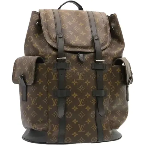 Pre-owned Canvas backpacks , female, Sizes: ONE SIZE - Louis Vuitton Vintage - Modalova