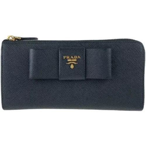 Pre-owned Leather wallets , female, Sizes: ONE SIZE - Prada Vintage - Modalova