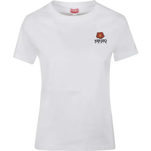 Classic Crest Logo T-Shirt , female, Sizes: S, XS - Kenzo - Modalova