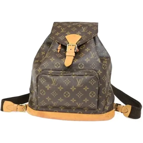 Pre-owned Canvas backpacks , female, Sizes: ONE SIZE - Louis Vuitton Vintage - Modalova