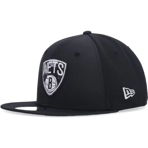 Flat Visor Cap NBA Print Brooklyn Nets , unisex, Sizes: M/L - new era - Modalova