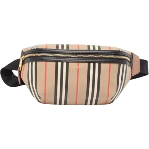 Pre-owned Coated canvas crossbody-bags , female, Sizes: ONE SIZE - Burberry Vintage - Modalova