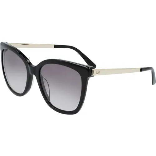 Black/Blue Sunglasses , female, Sizes: 55 MM - Calvin Klein - Modalova