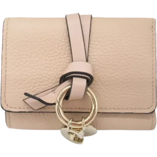 Pre-owned Leder portemonnaies - Chloé Pre-owned - Modalova