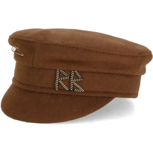 Metallic Logo Rigid Visor Hat , female, Sizes: S, M - Ruslan Baginskiy - Modalova
