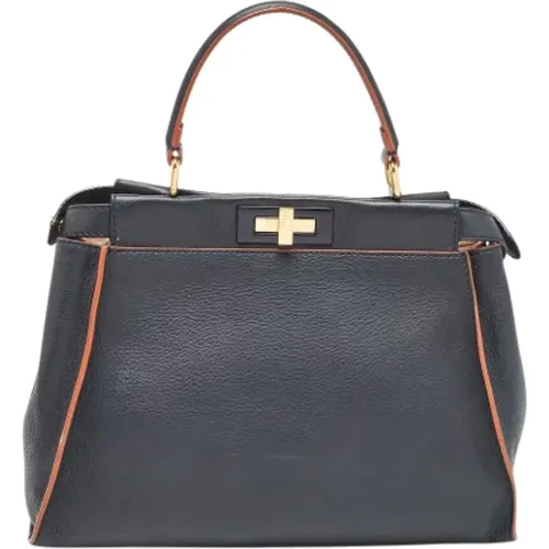 Pre-owned Leather handbags , female, Sizes: ONE SIZE - Fendi Vintage - Modalova