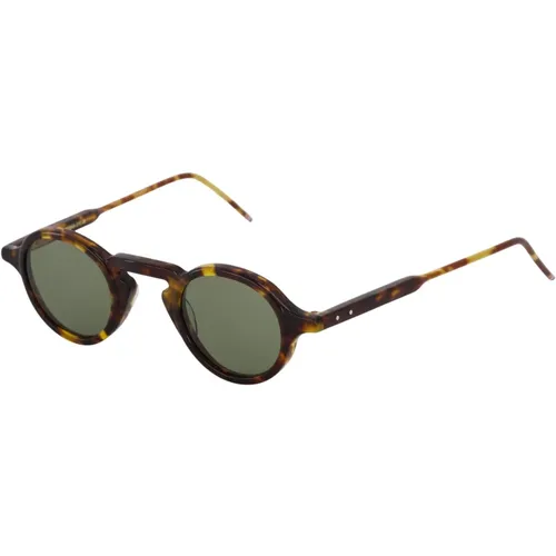 Thom , Round Tortoise Sunglasses , unisex, Sizes: S - Thom Browne - Modalova