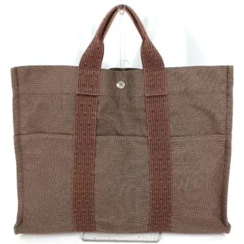 Pre-owned Fabric totes , female, Sizes: ONE SIZE - Hermès Vintage - Modalova