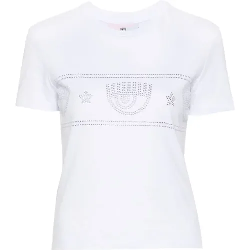 T-Shirts , Damen, Größe: 2XS - Chiara Ferragni Collection - Modalova