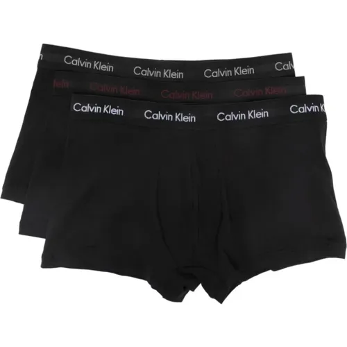 Schwarzes Boxer-Set mit Logo-Bund , Herren, Größe: L - Calvin Klein - Modalova