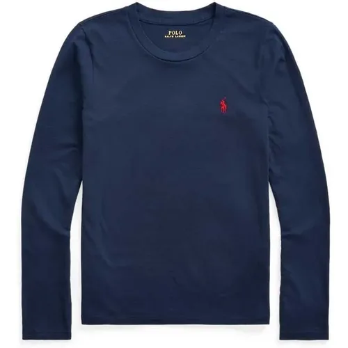 Navy Polo Sweatshirt , Damen, Größe: XS - Ralph Lauren - Modalova