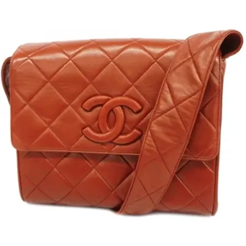 Pre-owned Leather chanel-bags , female, Sizes: ONE SIZE - Chanel Vintage - Modalova