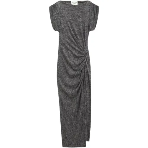 Casual Draped T-shirt Midi Dress , female, Sizes: XS, M - Isabel Marant Étoile - Modalova