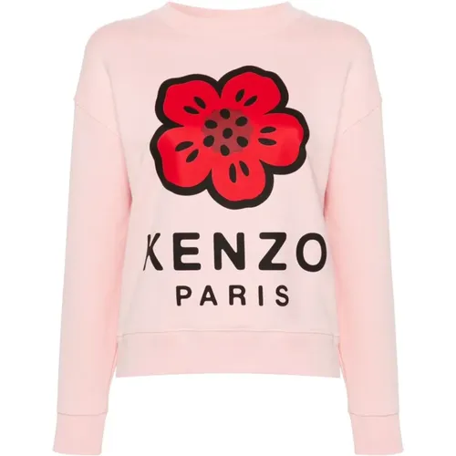 Sweater with Boke Flower Print , female, Sizes: M - Kenzo - Modalova