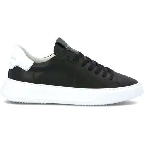 Temple High-Fashion Sneakers , male, Sizes: 6 UK, 12 UK, 8 UK, 7 UK, 11 UK, 5 UK, 9 UK, 10 UK - Philippe Model - Modalova