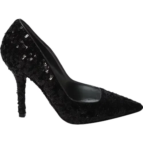 Pre-owned Leather heels , female, Sizes: 3 1/2 UK - Dolce & Gabbana Pre-owned - Modalova
