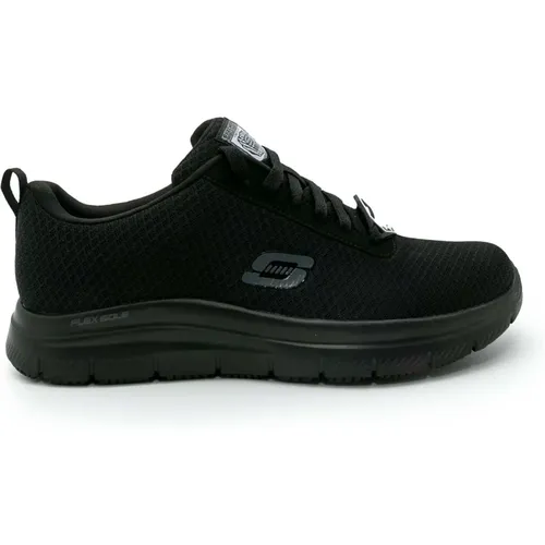 Ghenter-Bronaugh Schwarze Arbeitsschuhe , Damen, Größe: 36 EU - Skechers - Modalova