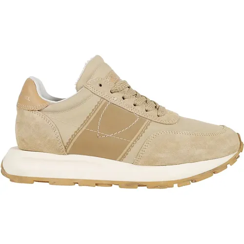 Neutrale Sneakers für Frauen Aw24 , Damen, Größe: 35 EU - Philippe Model - Modalova