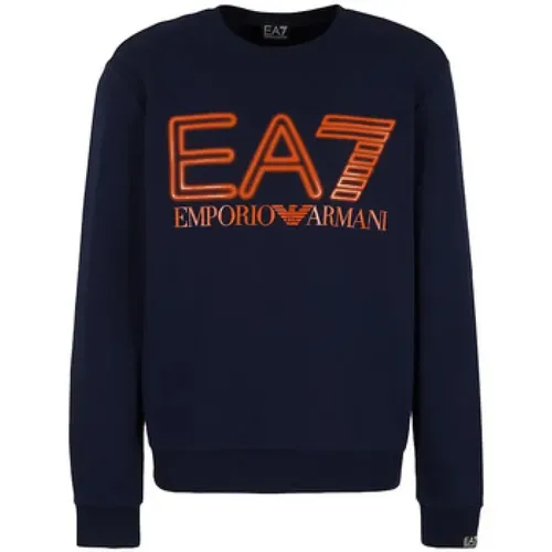 Stylischer Pullover , Herren, Größe: XL - Emporio Armani EA7 - Modalova
